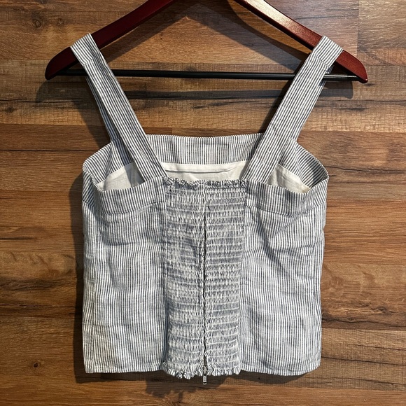 100% Linen Tank Top - Picture 3 of 4